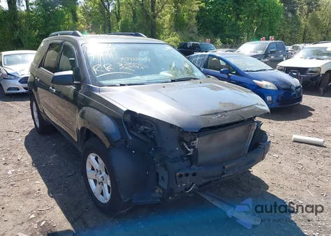 2016 GMC Acadia Sle-2 из США, поврежденный, VIN 1GKKRPKD0GJ104102